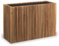 Yerba acacia rectangular planter