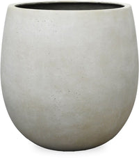 Zafra abelia planter, white