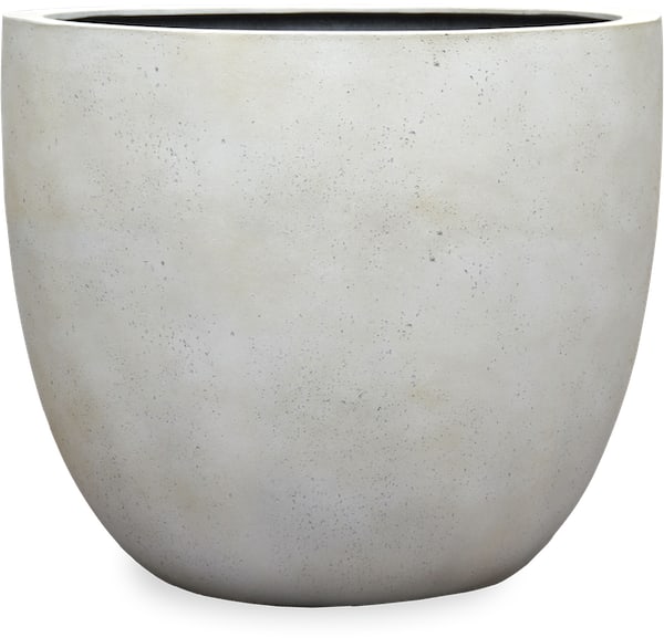 Zafra azalea planter, white